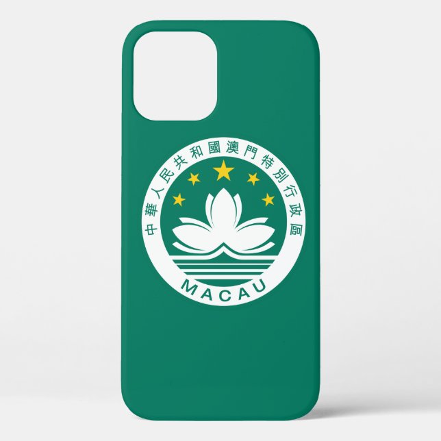 Funda De Case-Mate Para iPhone emblema de macau (Reverso )