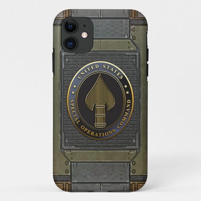 Funda De Case-Mate Para iPhone Emblema de USSOCOM (Reverso)