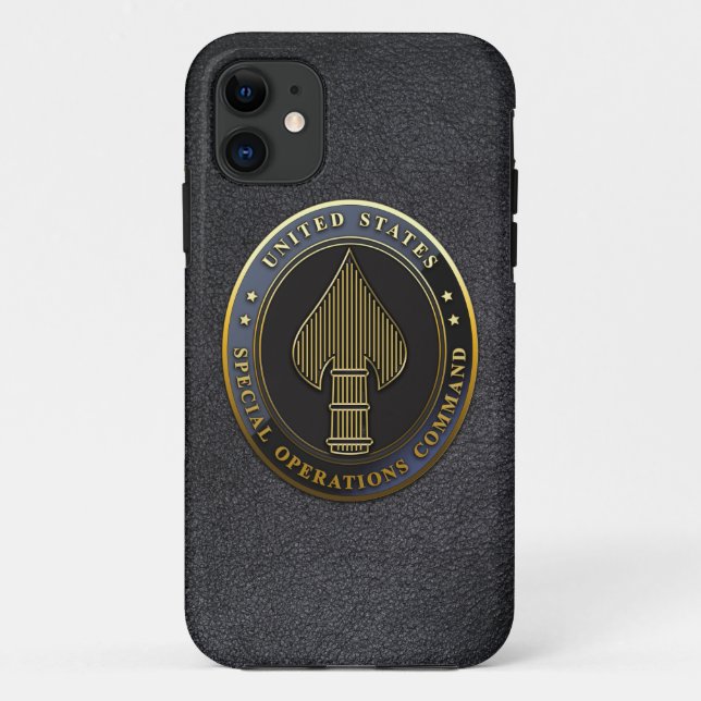 Funda De Case-Mate Para iPhone Emblema de USSOCOM (Reverso)