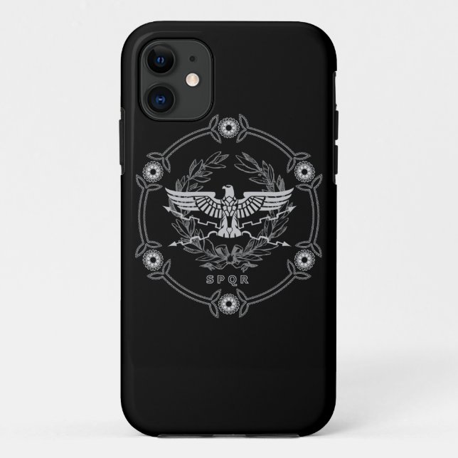 Funda De Case-Mate Para iPhone Emblema del imperio romano (Reverso)