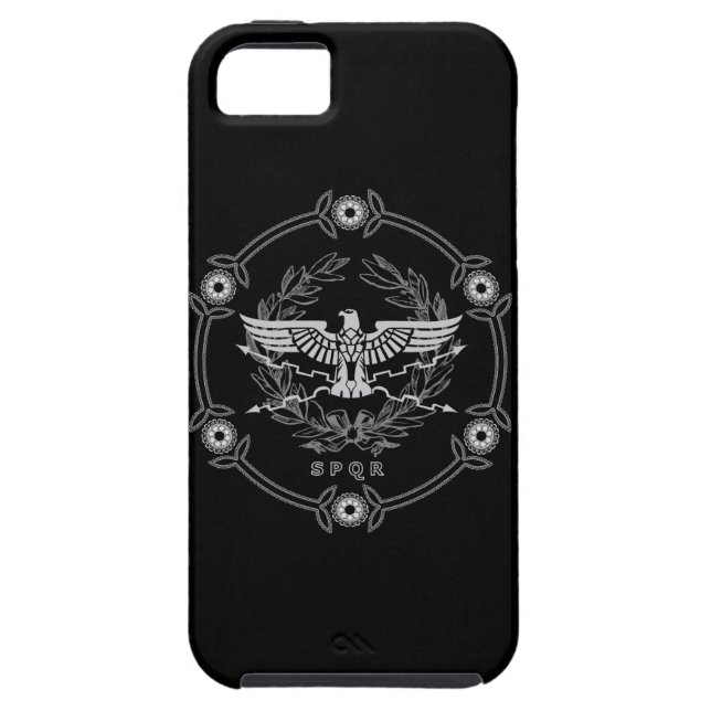 Funda De Case-Mate Para iPhone Emblema del imperio romano (Atrás)