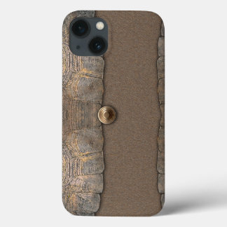 Funda Para iPhone 13 Embrague del casquillo de tortuga de la puerta del