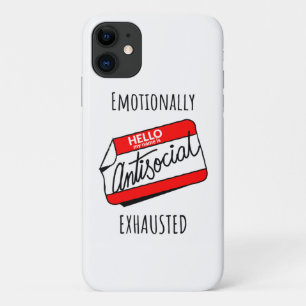 Funda Para iPhone 11 Emocionalmente agotada