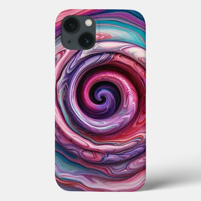 Funda De Case-Mate Para iPhone "Emocionante danza espiral" (Reverso)
