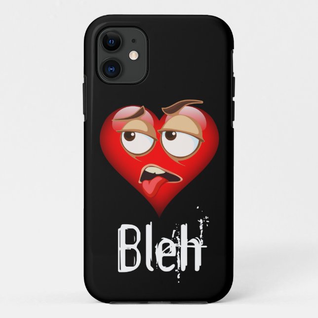 Funda De Case-Mate Para iPhone Emoji cardíaca (Reverso)