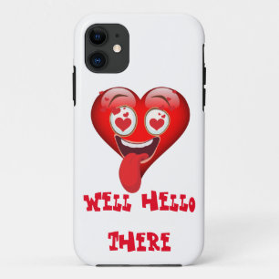 Funda Para iPhone 11 Emoji cardíaca