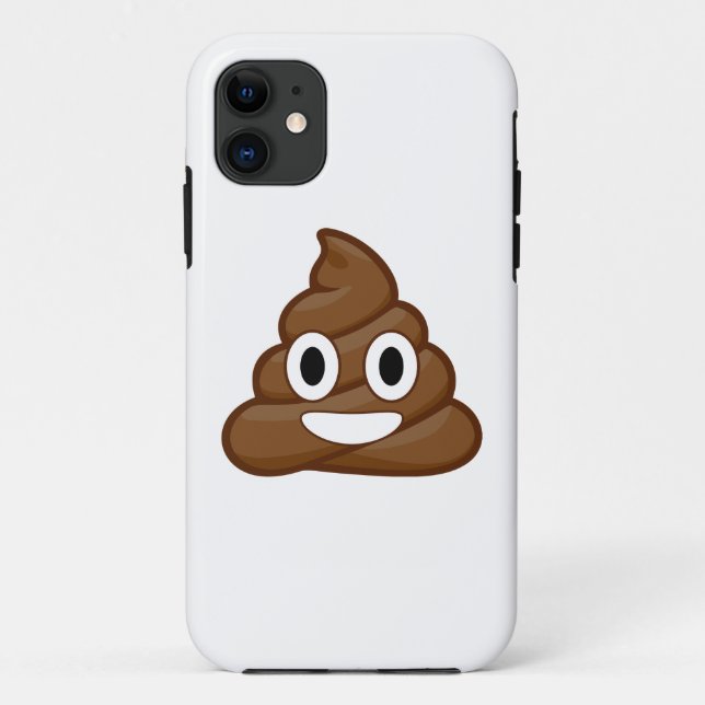 Funda De Case-Mate Para iPhone emoji de poop (Reverso)