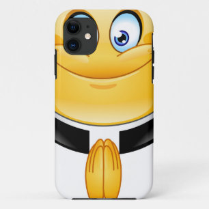 Funda Para iPhone 11 emoji del sacerdote