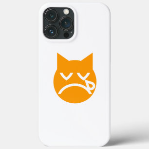 Funda Para iPhone 13 Pro Max Emoji Gato Llorando