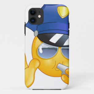 Funda Para iPhone 11 emoji policial
