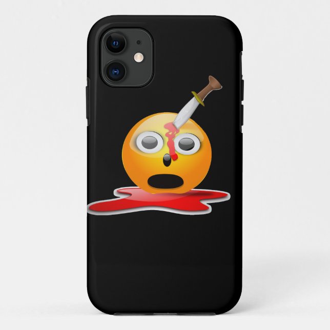 Funda De Case-Mate Para iPhone emoji psicomotora (Reverso)
