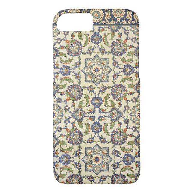 Funda De Case-Mate Para iPhone Emparede las tejas de Qasr Rodouan, del 'arte (Reverso)