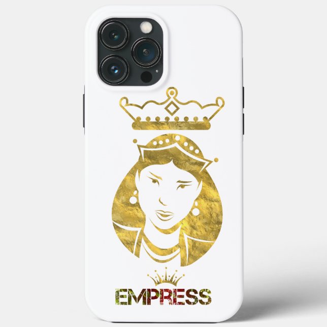 Funda De Case-Mate Para iPhone emperatriz (Reverso )