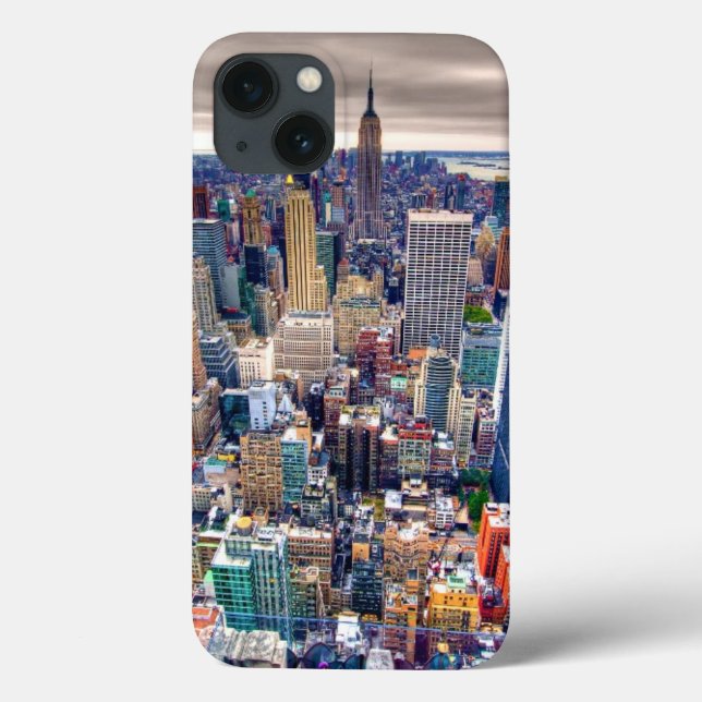 Funda De Case-Mate Para iPhone Empire State Building y Midtown Manhattan (Reverso)