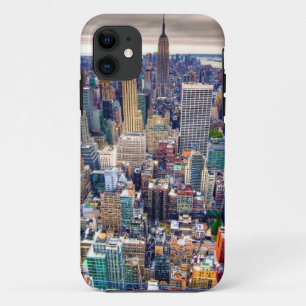 Funda Para iPhone 11 Empire State Building y Midtown Manhattan