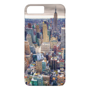 Funda Para iPhone 8 Plus/7 Plus Empire State Building y Midtown Manhattan