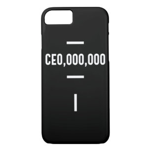 Funda Para iPhone 8/7 Emprendedor - CEO,000,000 Tee Funny Business