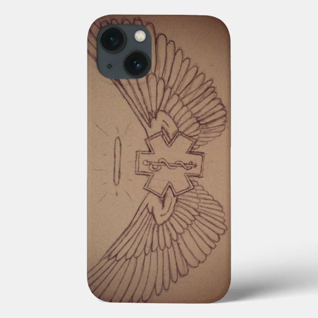 Funda De Case-Mate Para iPhone EMS Angel (Reverso)