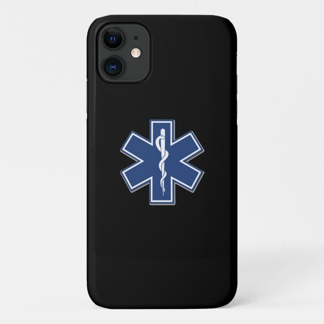 Funda De Case-Mate Para iPhone EMS EMT Paramédico (Reverso)