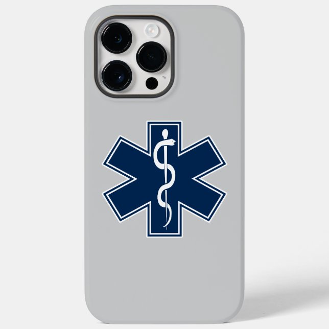 Funda De Case-Mate Para iPhone EMS EMT paramédico (Reverso )