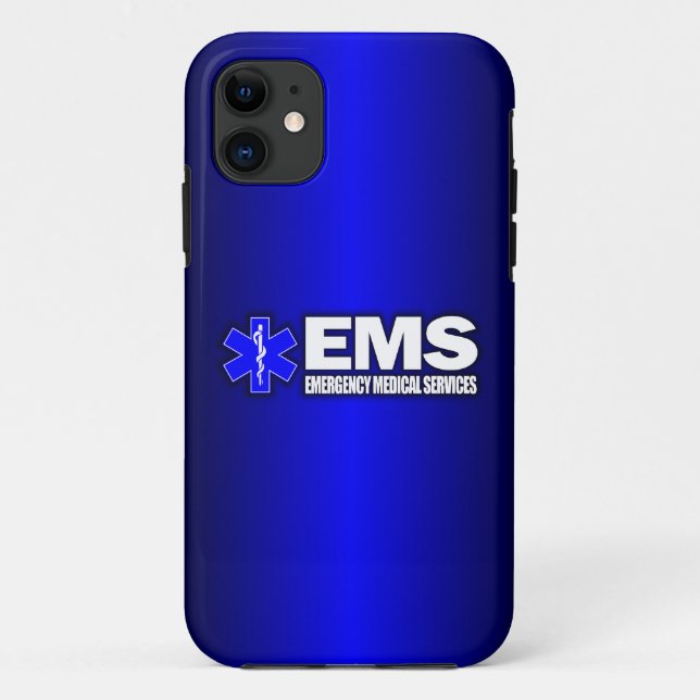 Funda De Case-Mate Para iPhone EMS - Servicios médicos de emergencia (Reverso)