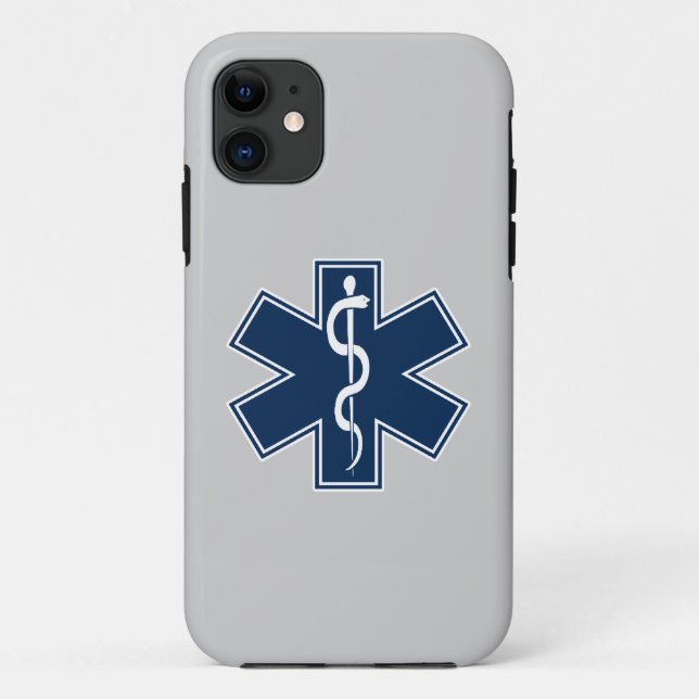 Funda De Case-Mate Para iPhone EMT EMS paramédico (Reverso)