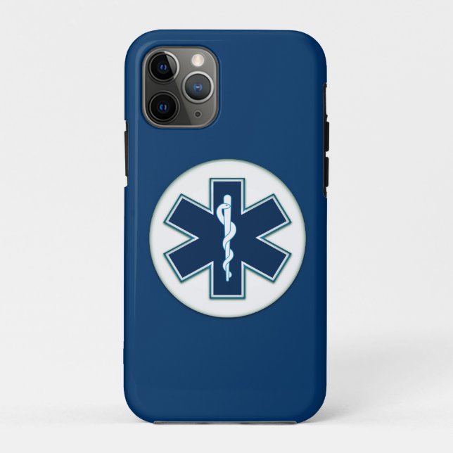 Funda De Case-Mate Para iPhone EMT EMS paramédico (Reverso)