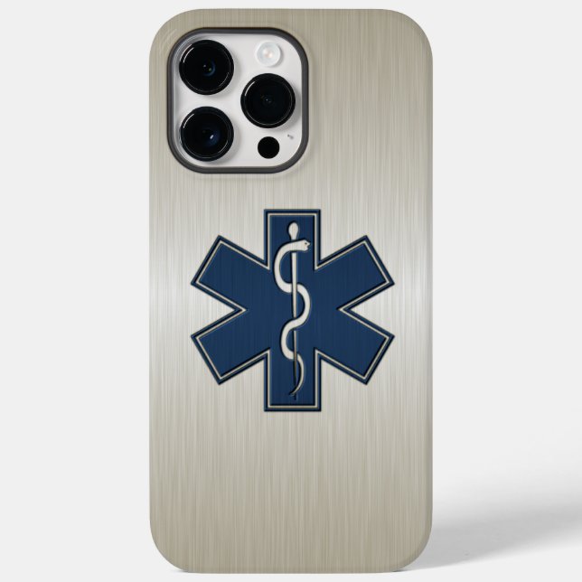 Funda De Case-Mate Para iPhone EMT Paramédico EMS Deluxe (Reverso )