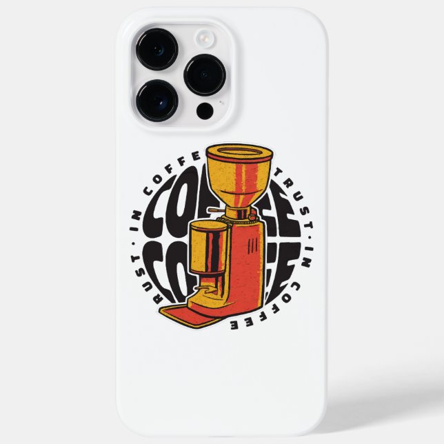 Funda De Case-Mate Para iPhone En Café confiamos  (Reverso)