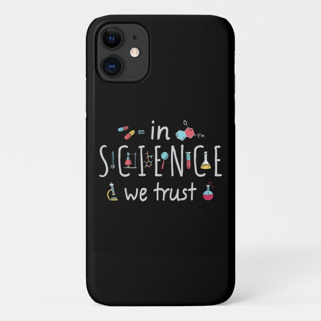 Funda De Case-Mate Para iPhone En ciencia confiamos (Reverso)