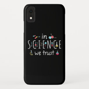 Funda Para iPhone XR En ciencia confiamos