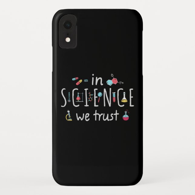 Funda De Case-Mate Para iPhone En ciencia confiamos (Reverso)