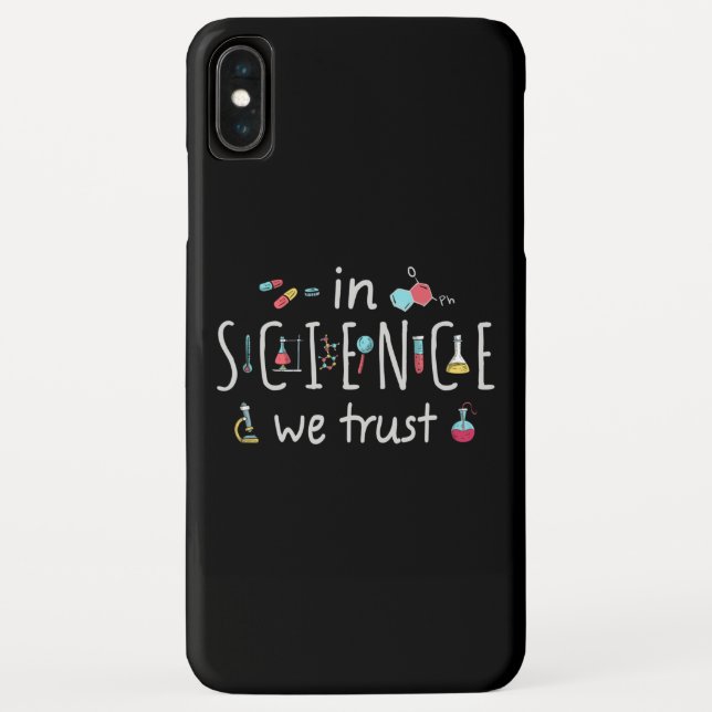 Funda De Case-Mate Para iPhone En ciencia confiamos (Reverso)