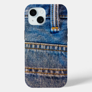 Funda Para iPhone 15 En Denim