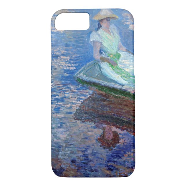Funda De Case-Mate Para iPhone En el barco, Monet (Reverso)