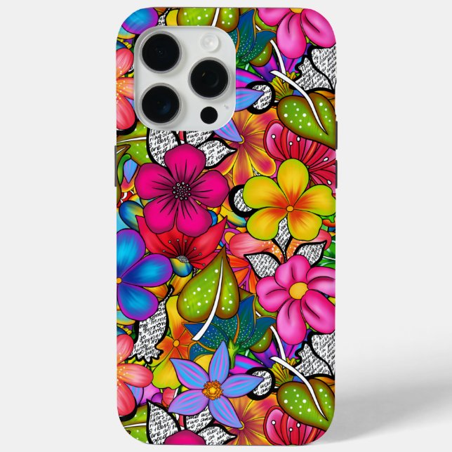 Funda De Case-Mate Para iPhone En el estuche para iPhone Tropics Funda-Mate (Reverso )