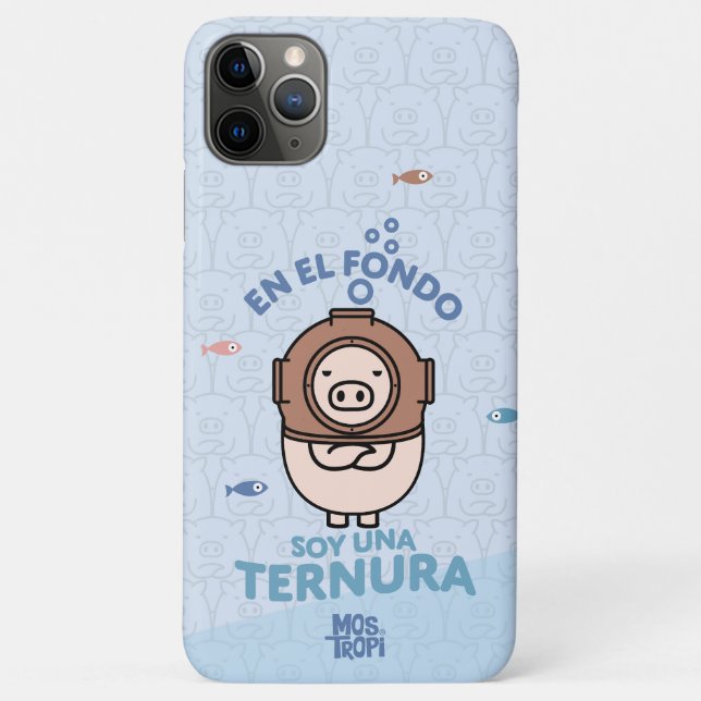 Funda De Case-Mate Para iPhone │En el fondo soy una ternura (Reverso)