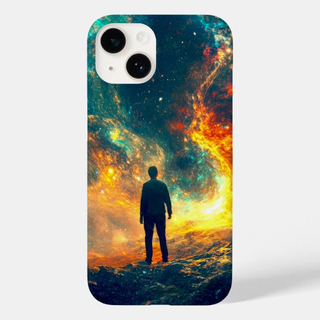 Funda De Case-Mate Para iPhone En el universo (Reverso )