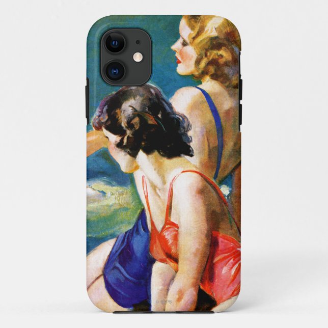 Funda De Case-Mate Para iPhone En la piscina (Reverso)