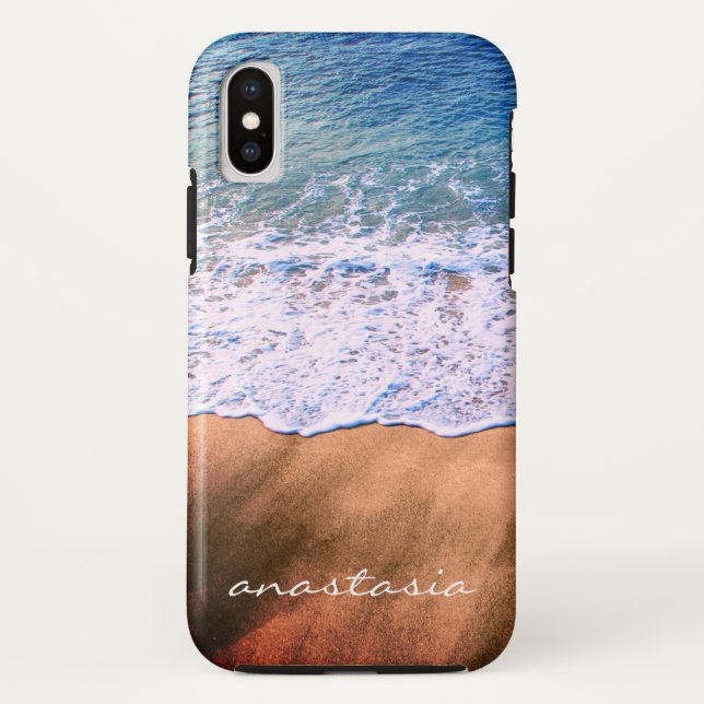 Funda De Case-Mate Para iPhone en la playa (Reverso)