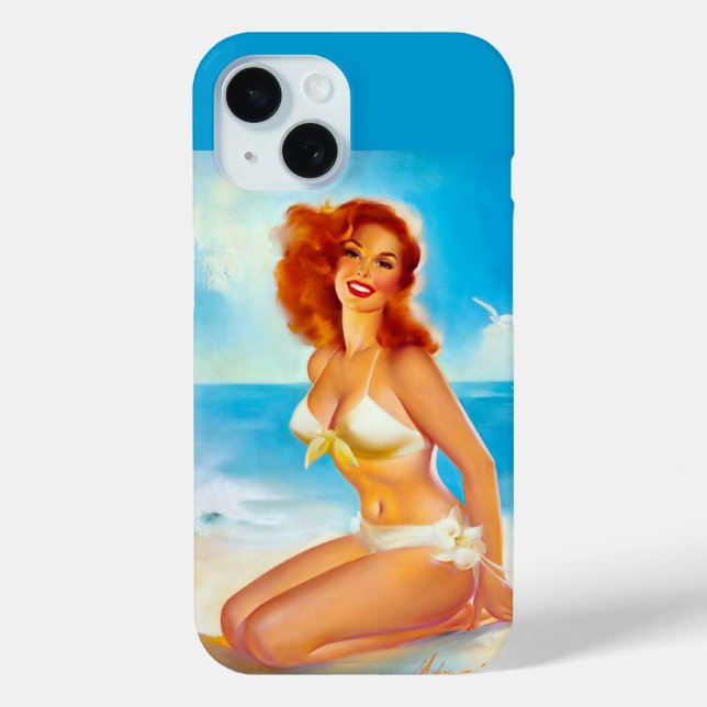Funda De Case-Mate Para iPhone En la playa (Reverso )