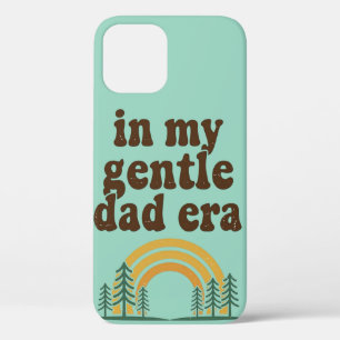 Funda Para iPhone 12 En Mi Era de Papá Suave Retro Groovy Arcoíris