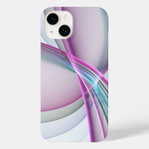 Funda Para iPhone 14 De Case-Mate En movimiento, arte fractal colorido abstracto mod