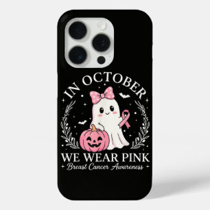 Funda Para iPhone 15 Pro En Octubre Nosotros Vestimos Fantasma De Halloween