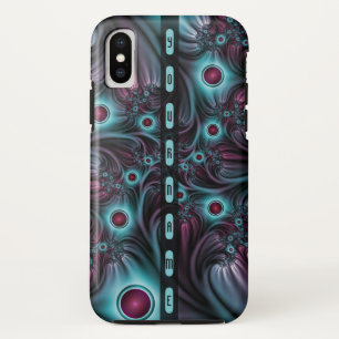 Funda Para iPhone XS En profundidad Nombre de arte fractal en el resume