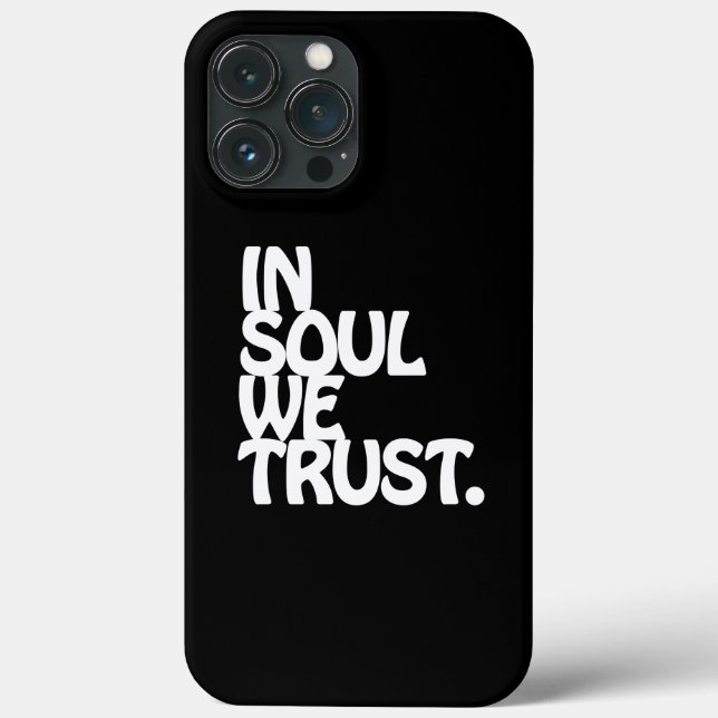 Funda De Case-Mate Para iPhone En Soul Confiamos. (Reverso )
