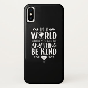 Funda Para iPhone X En un mundo donde usted puede ser regalo bueno