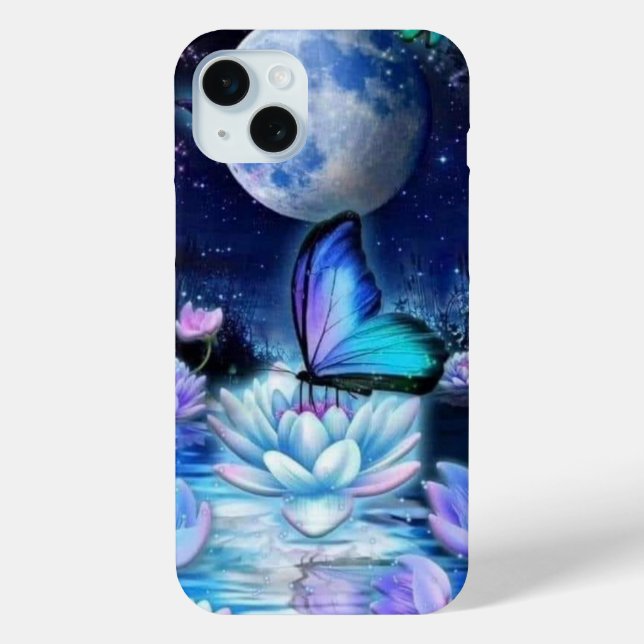 Funda De Case-Mate Para iPhone Encantador Celestial (Reverso )