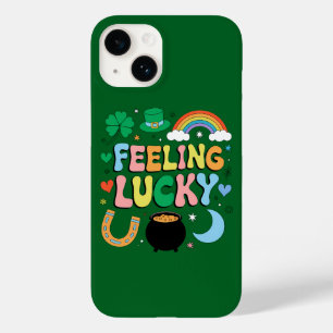 Funda Para iPhone 14 De Case-Mate Encantador Día de San Patricio Sentirse Afortunado