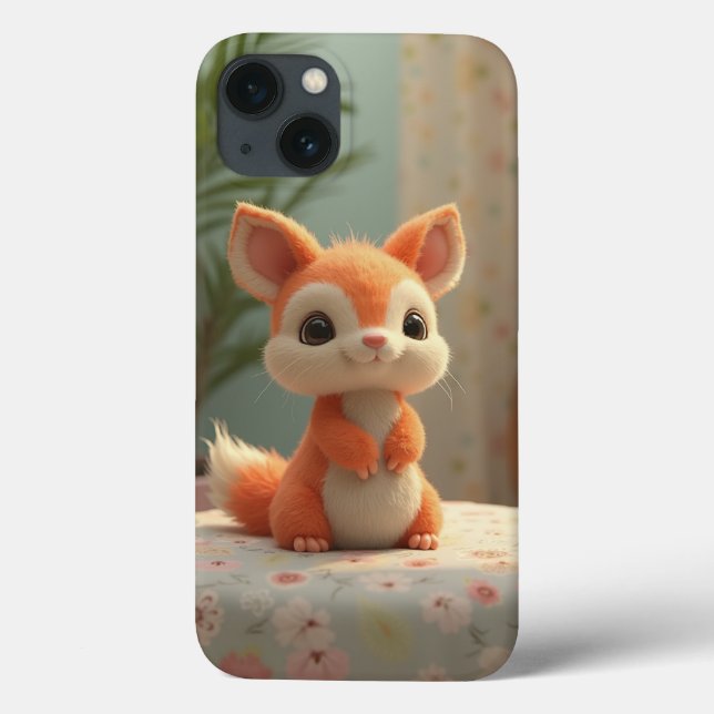 Funda De Case-Mate Para iPhone Encantador Funda para iPhone Fox 13 (Reverso)